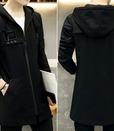 市场上装-中长外套-时尚男装中长外套