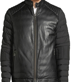 市场上装-皮衣-时尚商务皮衣