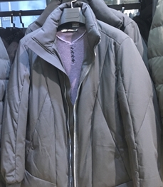 市场上装-棉衣/羽绒服-（实拍）时尚商务棉服