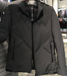 市场上装-棉衣/羽绒服-（实拍）时尚商务棉服