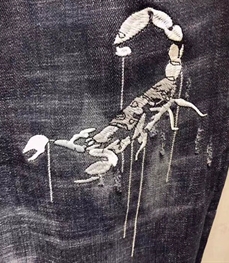 市场男裤-欧货-潮牌牛仔裤【实拍】