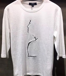 市场上装-T恤-时尚男装t恤