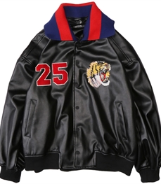 市场上装-皮衣-时尚男装皮衣