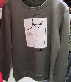 市场上装-卫衣-（实拍）休闲男装卫衣