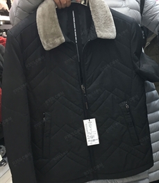 市场上装-棉衣/羽绒服-（实拍）时尚商务棉服