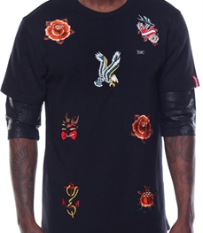 市场上装-T恤-时尚男装t恤