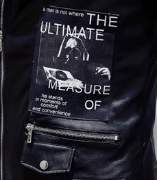 市场上装-皮衣-时尚男装皮衣