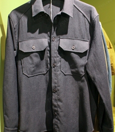 市场上装-衬衫-（实拍）休闲男装衬衫