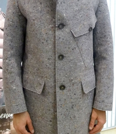 市场上装-大衣-（实拍）时尚商务大衣