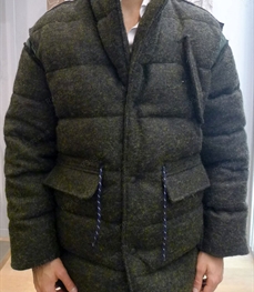 市场上装-棉衣/羽绒服-（实拍）时尚商务棉服