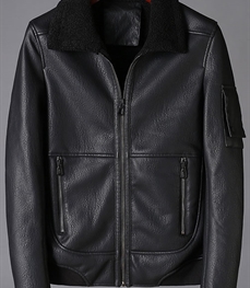 市场上装-皮衣-时尚男装皮衣