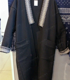 市场上装-中长外套-（实拍）休闲男装中长外套