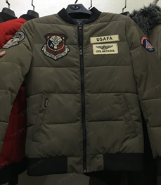 市场上装-棉衣/羽绒服-（实拍）时尚男装棉服