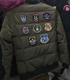 市场上装-棉衣/羽绒服-（实拍）时尚男装棉服
