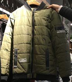 市场上装-棉衣/羽绒服-（实拍）时尚男装棉服