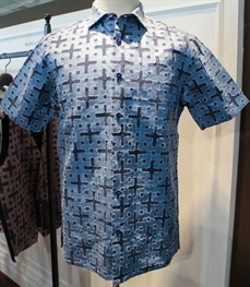 市场上装-衬衫-（实拍）时尚商务衬衫