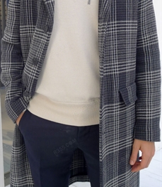 市场上装-大衣-（实拍）时尚商务大衣