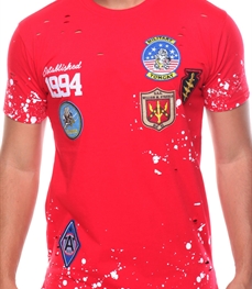 市场上装-T恤-时尚男装t恤