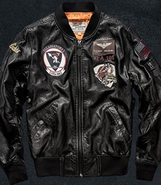 市场上装-皮衣-时尚男装皮衣