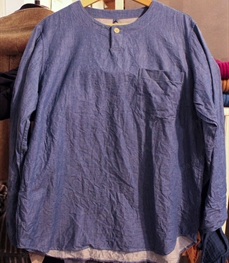 市场上装-衬衫-（实拍）休闲男装衬衫