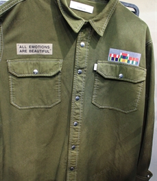 市场上装-衬衫-（实拍）休闲男装衬衫