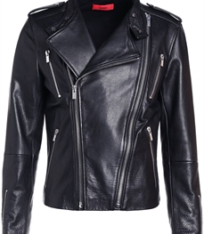 市场上装-皮衣-时尚商务皮衣