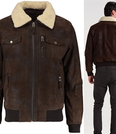 市场上装-皮衣-时尚商务皮衣