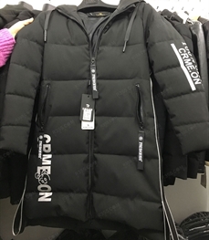 市场上装-棉衣/羽绒服-（实拍）时尚男装棉服