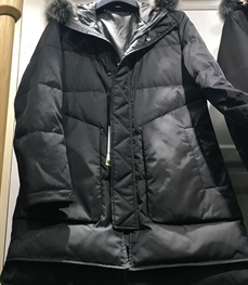 市场上装-棉衣/羽绒服-（实拍）时尚商务棉服