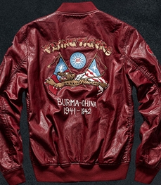 市场上装-皮衣-时尚男装皮衣