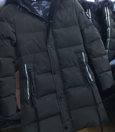 市场上装-棉衣/羽绒服-（实拍）时尚男装棉服