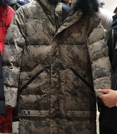 市场上装-棉衣/羽绒服-（实拍）时尚男装棉服