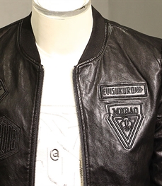 市场上装-皮衣-时尚男装皮衣