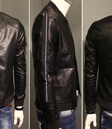 市场上装-皮衣-时尚男装皮衣