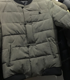 市场上装-棉衣/羽绒服-（实拍）时尚男装棉服