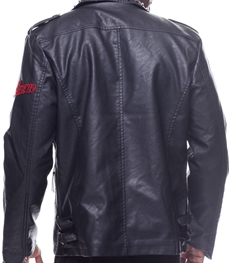 市场上装-皮衣-时尚男装皮衣