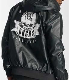 市场上装-皮衣-时尚男装皮衣