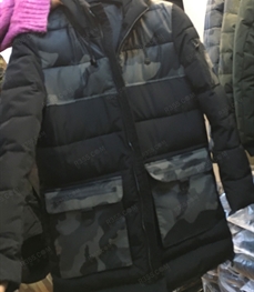 市场上装-棉衣/羽绒服-（实拍）时尚男装棉服