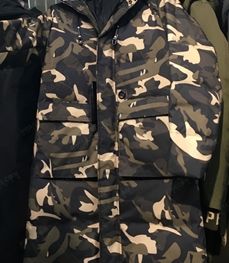 市场上装-棉衣/羽绒服-（实拍）时尚男装棉服