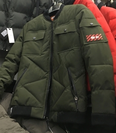 市场上装-棉衣/羽绒服-（实拍）时尚男装棉服