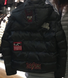 市场上装-棉衣/羽绒服-（实拍）时尚男装棉服