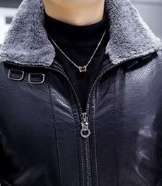 市场上装-皮衣-商务皮衣