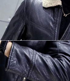 市场上装-皮衣-商务皮衣