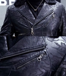 市场上装-皮衣-商务皮衣