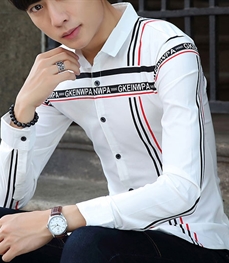 市场上装-衬衫-时尚男装衬衫