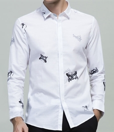 市场上装-衬衫-商务衬衫