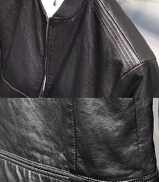 市场上装-皮衣-时尚男皮衣