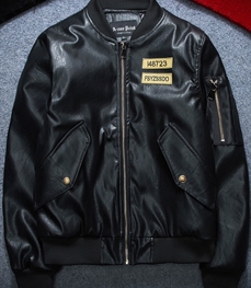 市场上装-皮衣-时尚男装皮衣