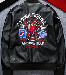 市场上装-皮衣-时尚男装皮衣