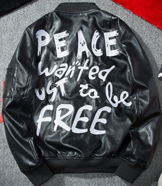 市场上装-皮衣-时尚男装皮衣